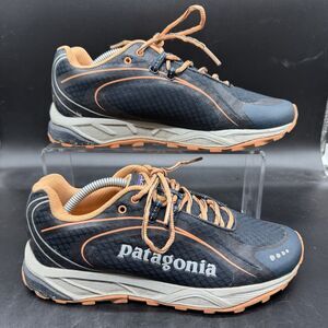 Patagonia Womens Size 7 Tsali 3.0 Trail Running Shoe navy peach